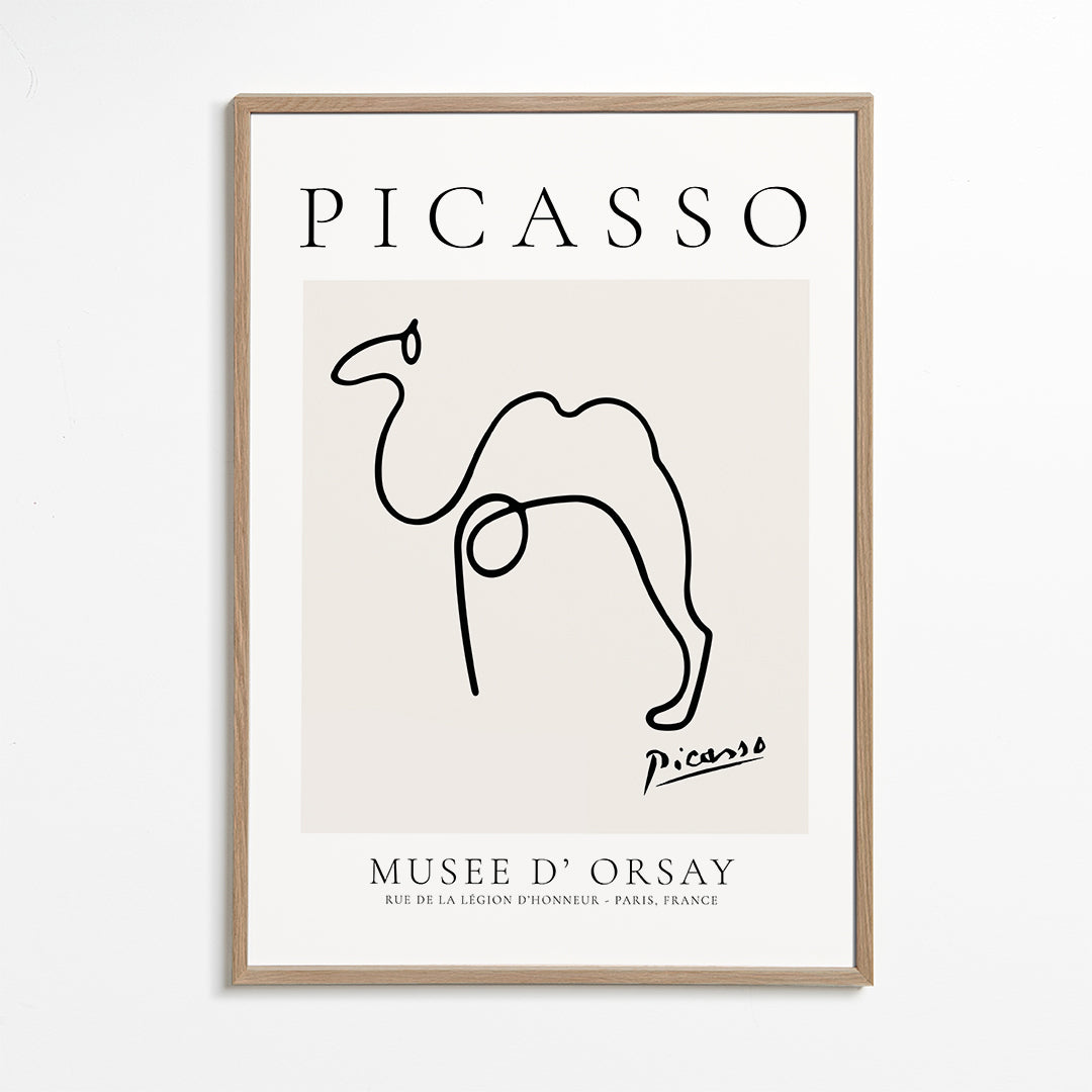 Pablo Picasso Animals Drawing cammel