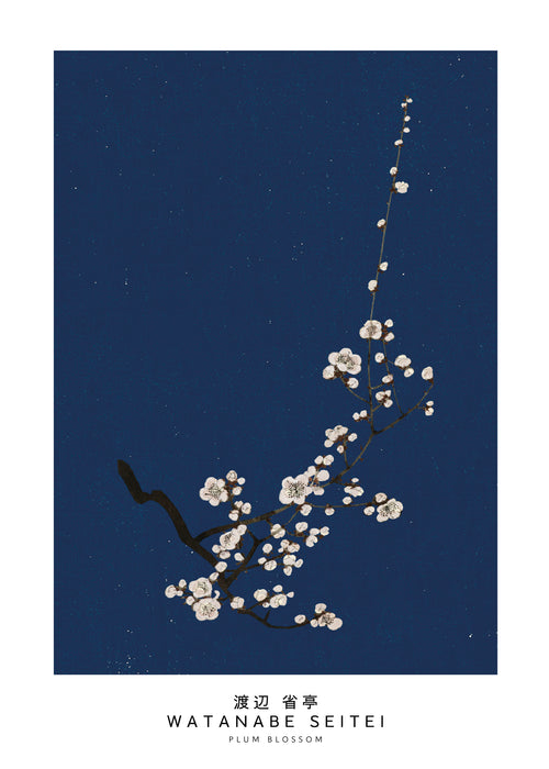 Watanabe Seitei Plum Blossom - Unframed art print
