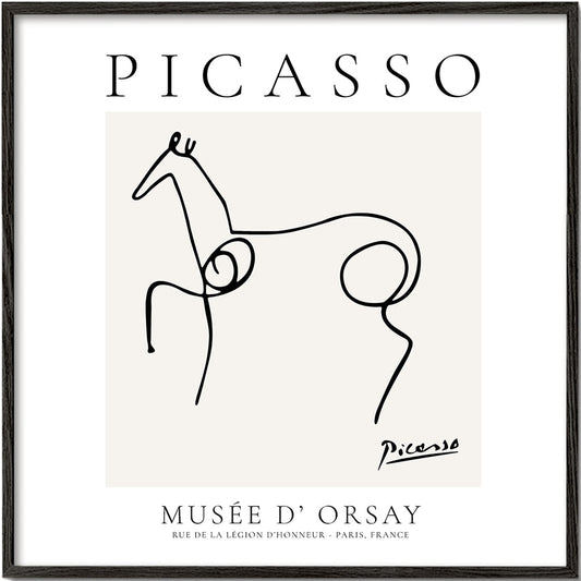 Pablo Picasso Animals Drawing Horse II