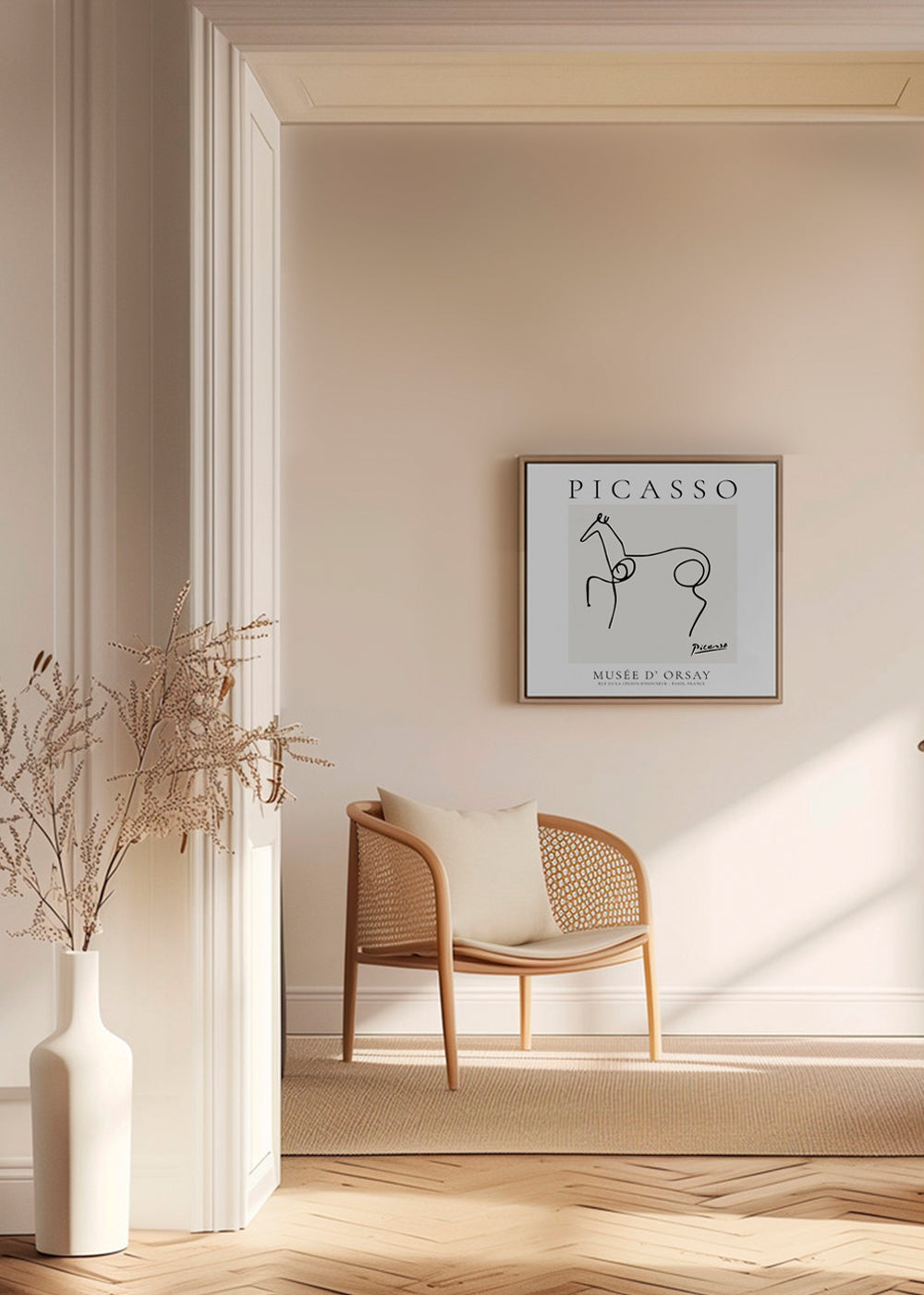 Pablo Picasso Animals Drawing Horse II