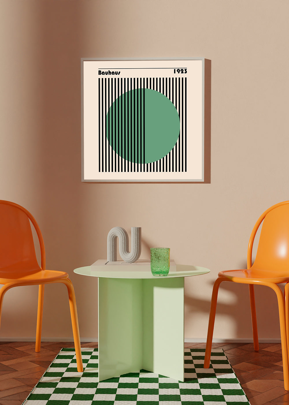 Bauhaus Green Circle II