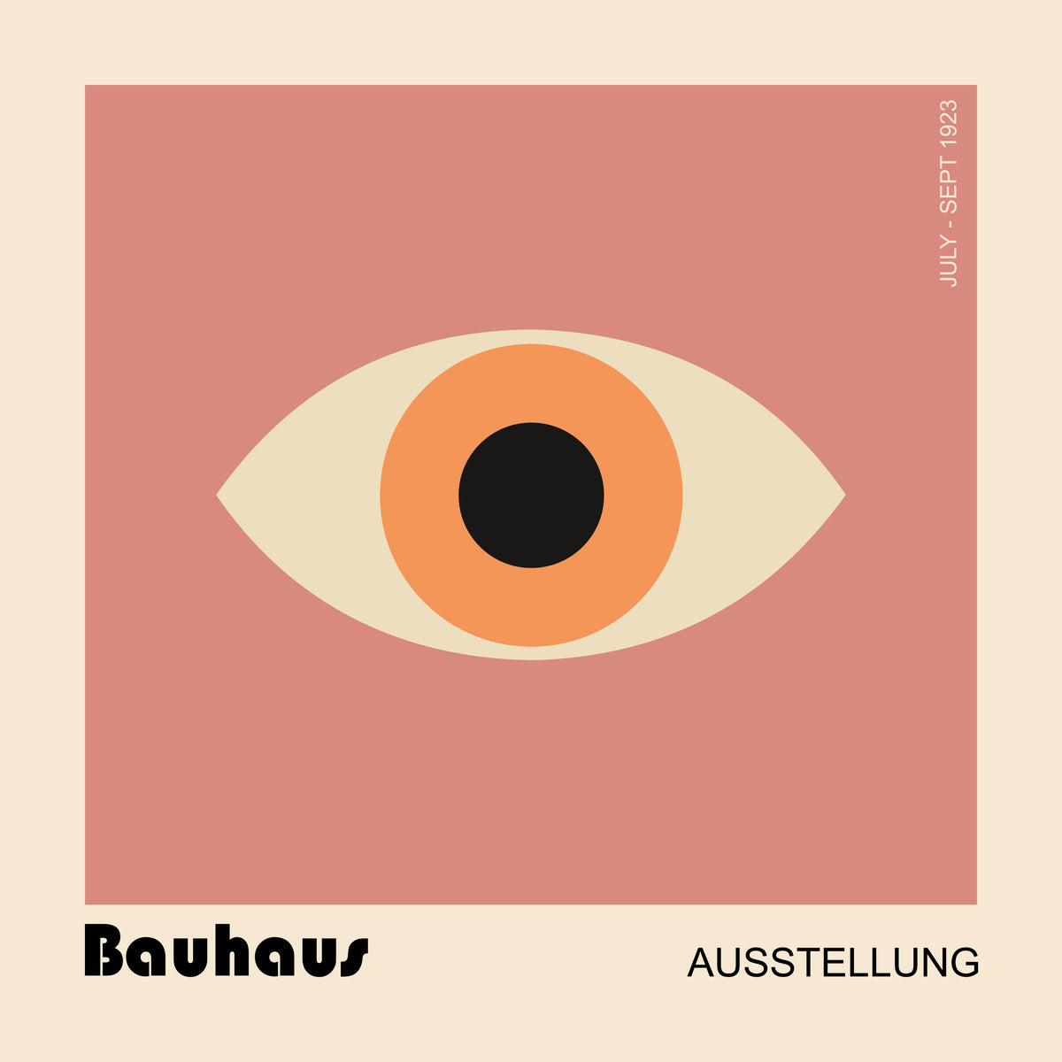 Bauhaus eye II - Unframed art print