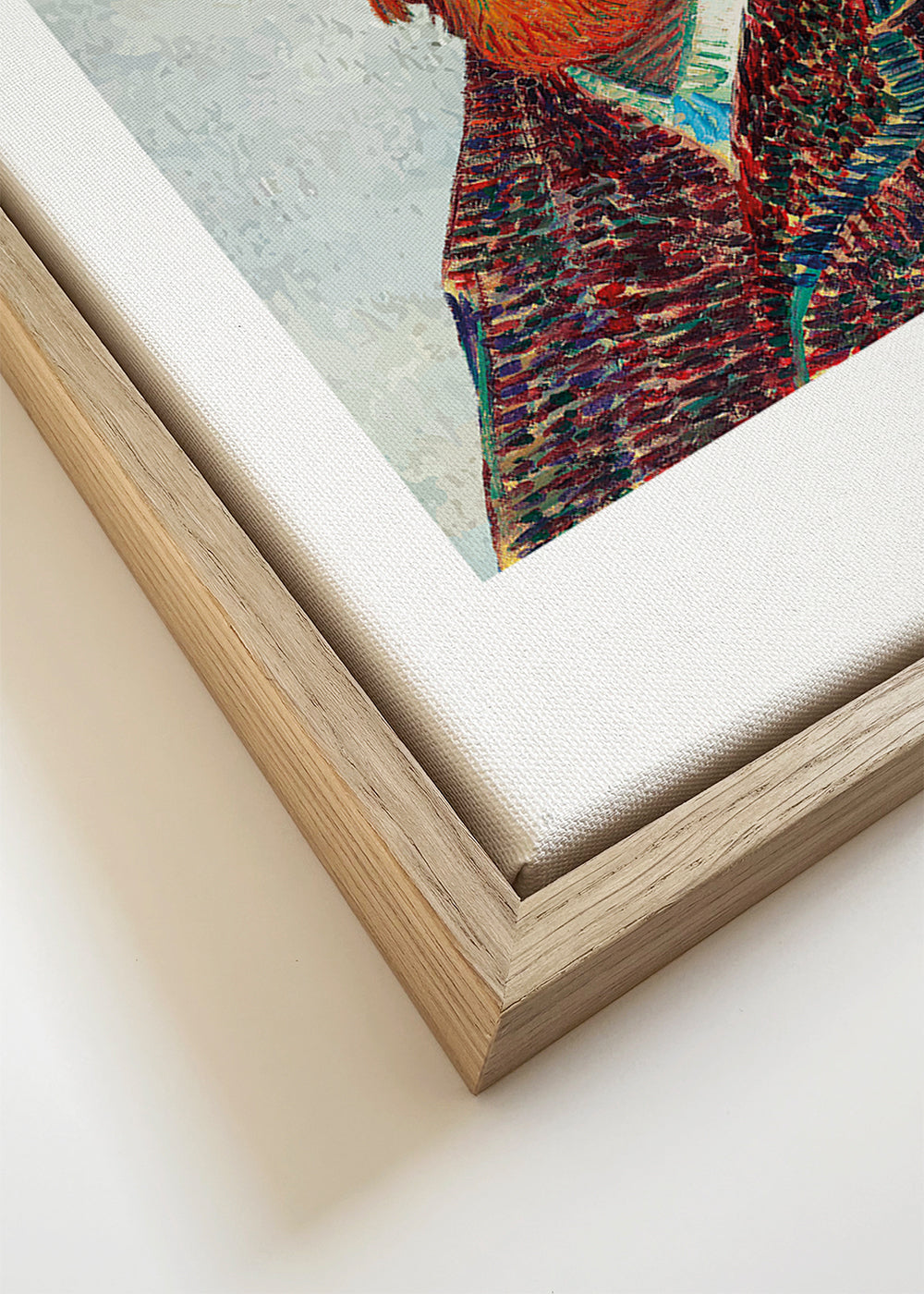 Vincent van Gogh inspired self-portrait & flower remixed