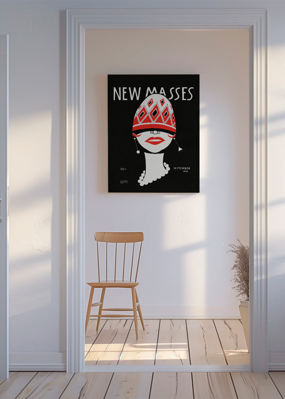 New Masses Vintage poster by Frank Walts