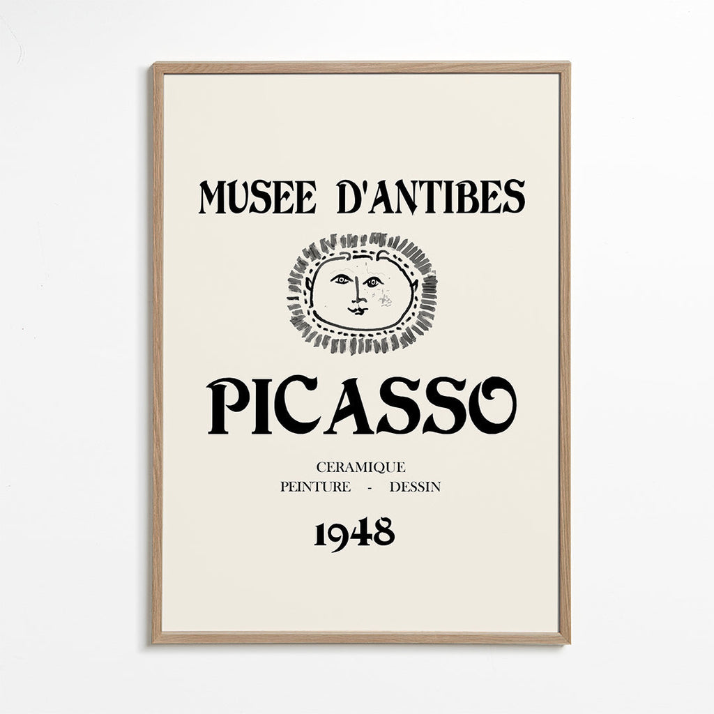 Picasso Musee D'Antibes Poster