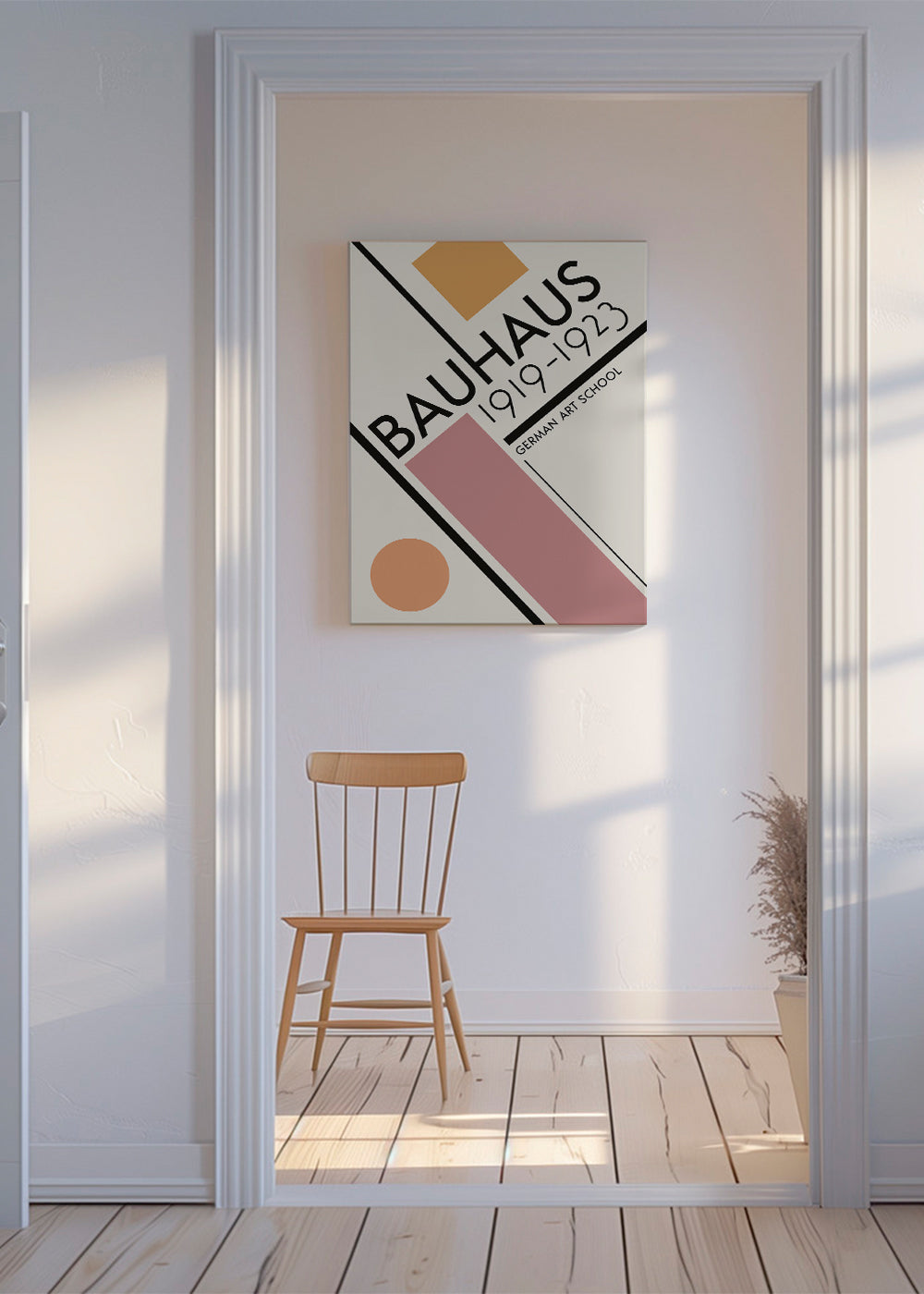 COLORFUL BAUHAUS NO.3 POSTER