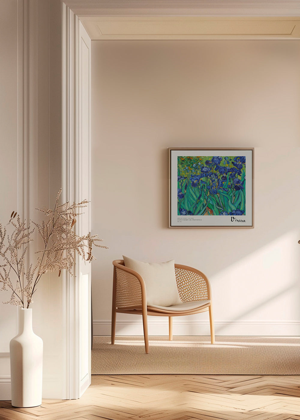 Irises by Vincent van Gogh - Square