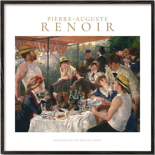 Luncheon of the Boating Party by Pierre-Auguste Renoir - Square