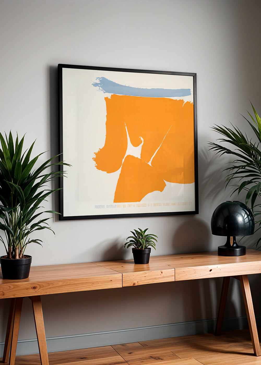 Friedel Dzubas (1960) vintage poster by Robert Elkon Gallery - Square