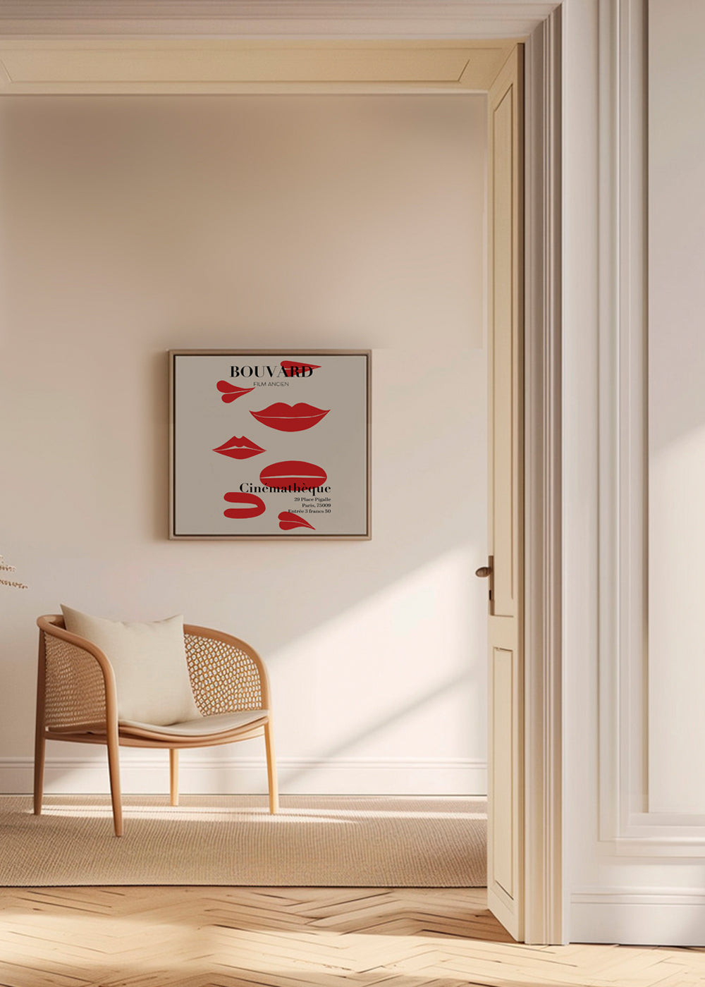 Bouvard Cinémathéque 1969 Film Poster - Square