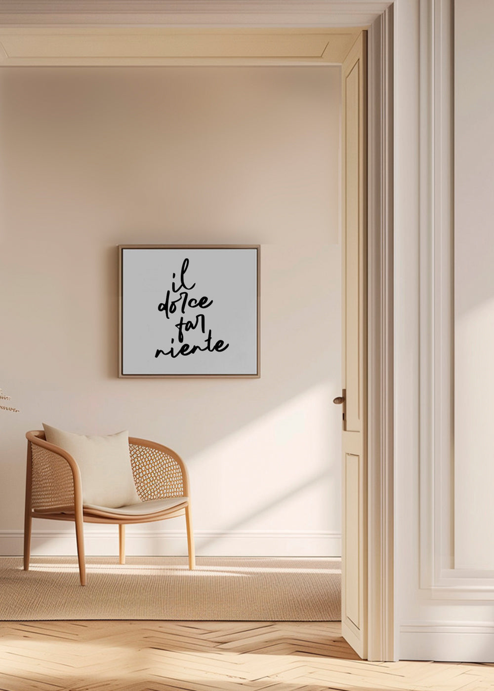 Il dolce far niente Poster - Square