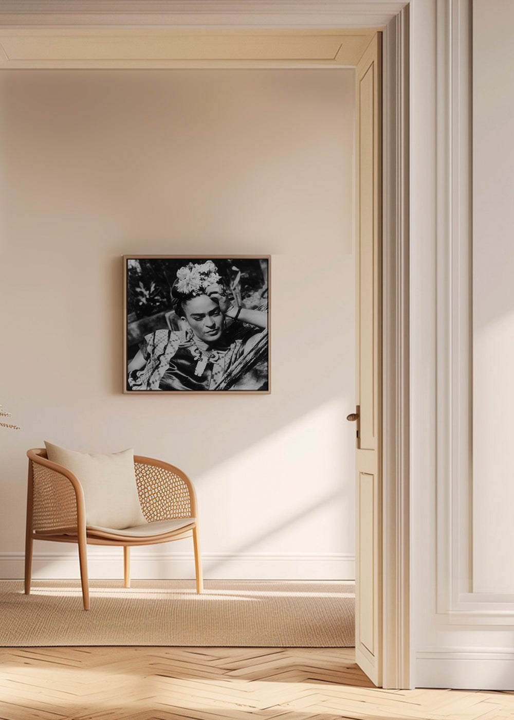 Frida Kahlo vintage photograph I - Square