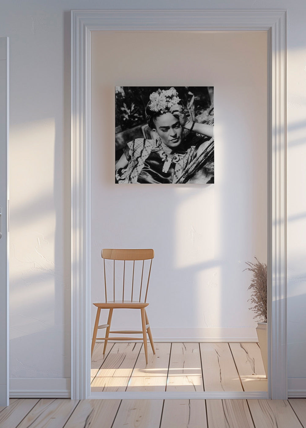 Frida Kahlo vintage photograph I - Square