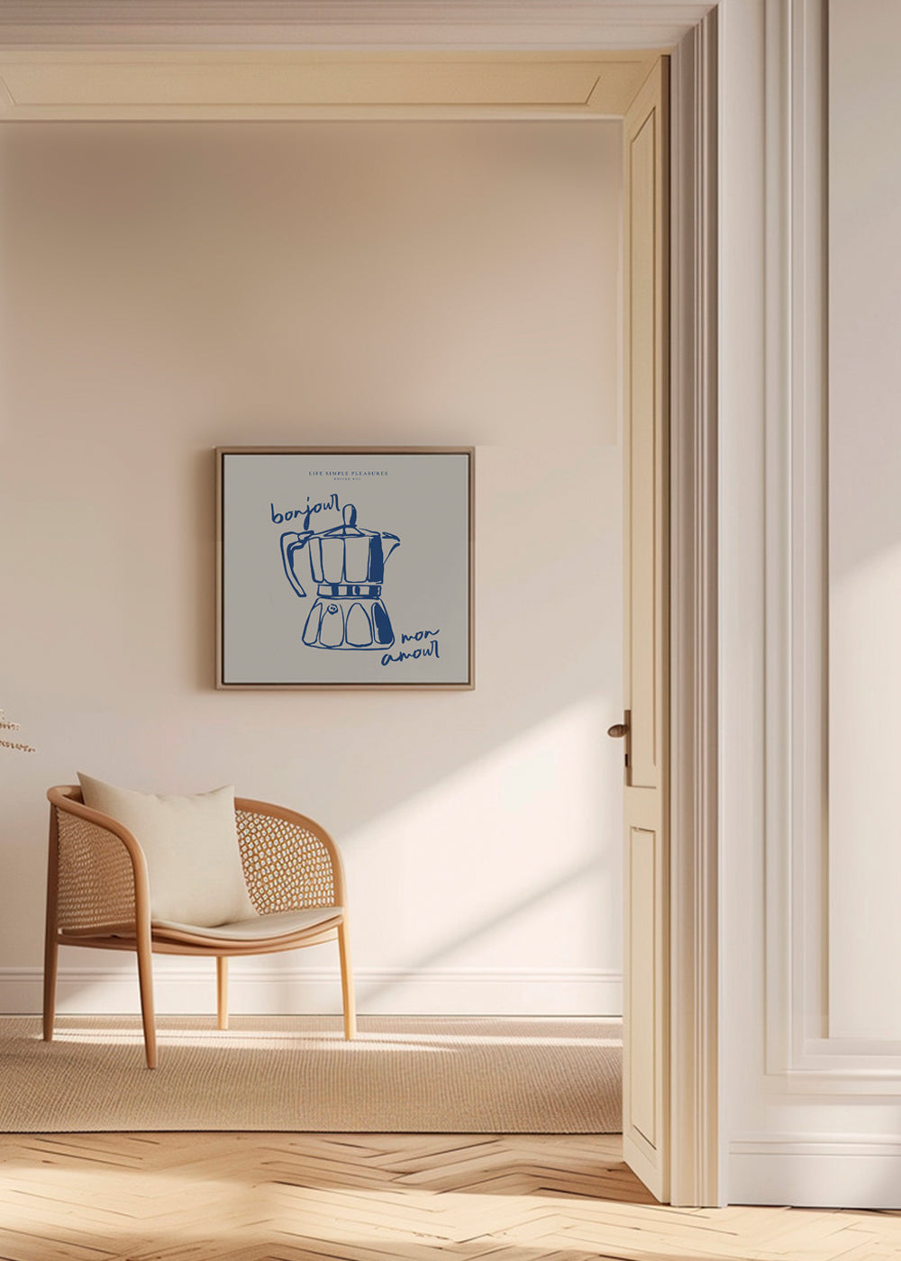 Life Simple simple pleasures - Bonjour mon amour  - SQUARE