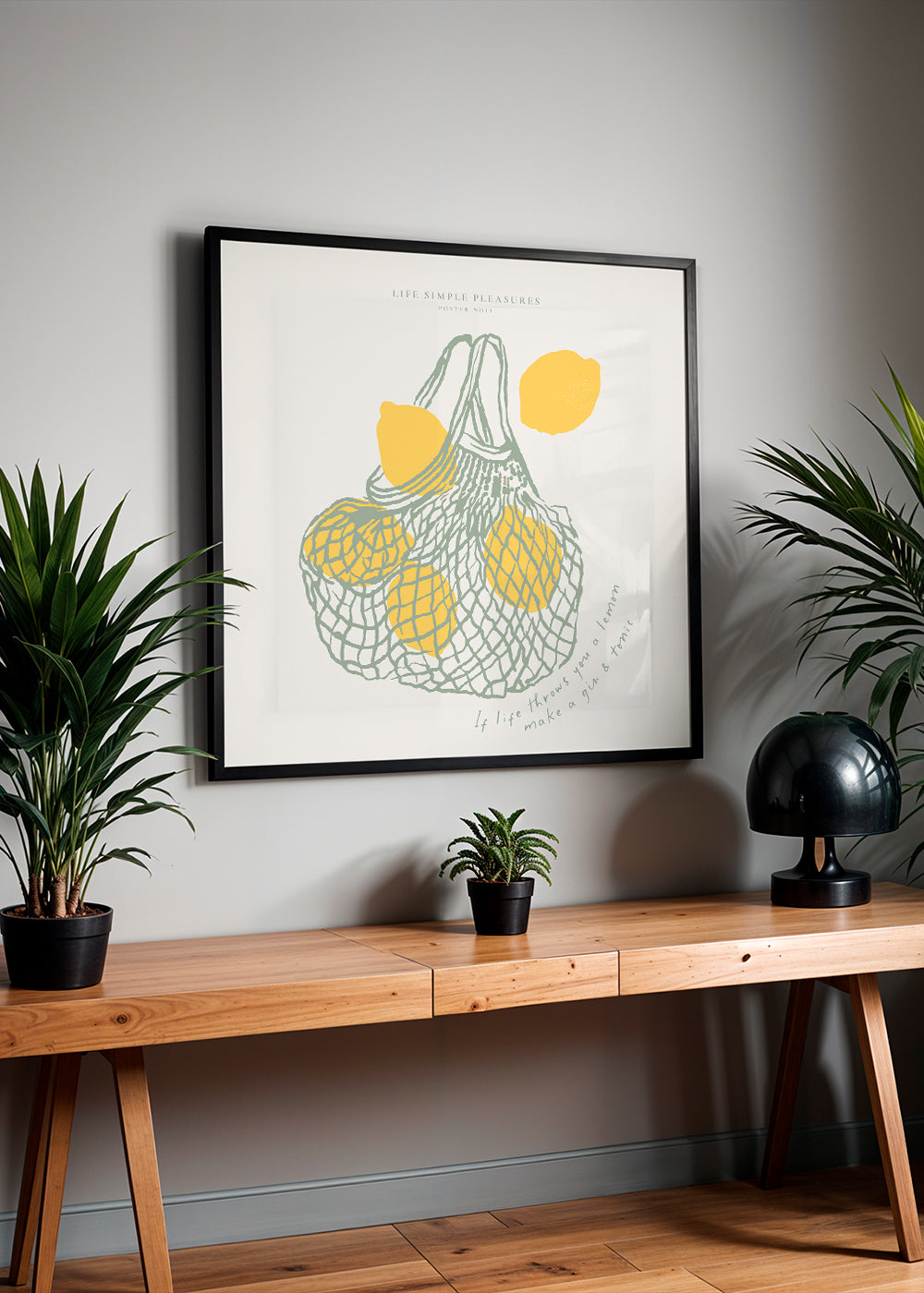 Life Simple simple pleasures - Make Gin & Tonic  - SQUARE