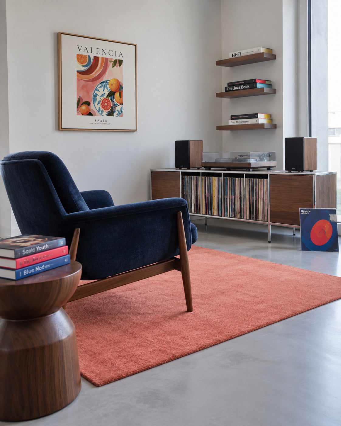 Valencia, Spain - SQUARE - Framed canvas in an interior