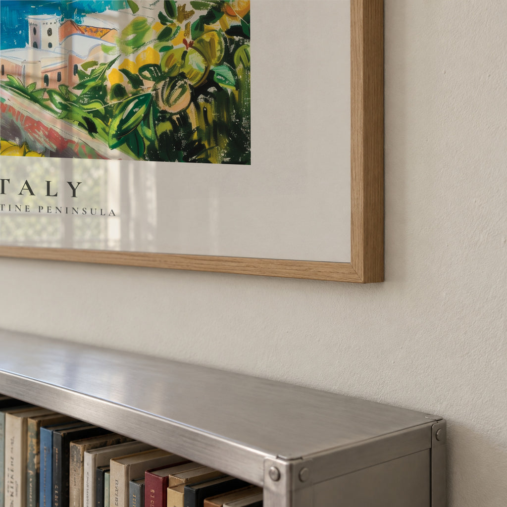 Sorrento, Italy - SQUARE - Framed poster detail