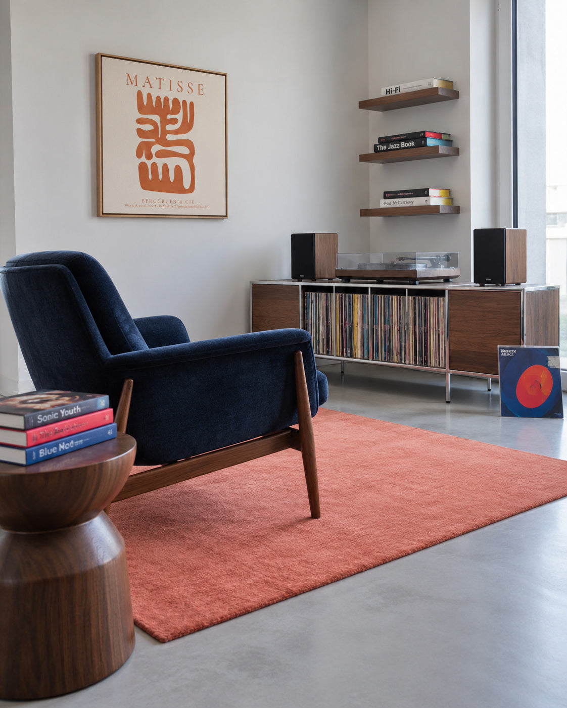 Henri Matisse, Berggruen and Cie III - SQUARE - Framed canvas in an interior