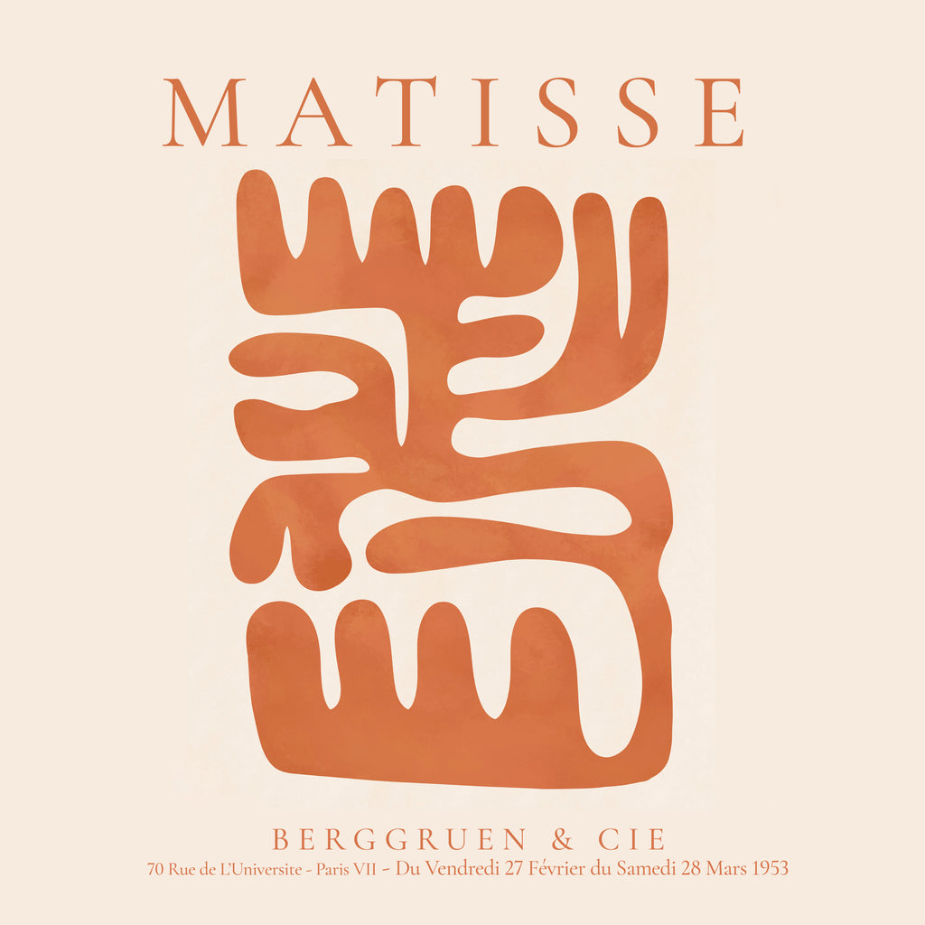 Henri Matisse, Berggruen and Cie III - SQUARE - Unframed art print