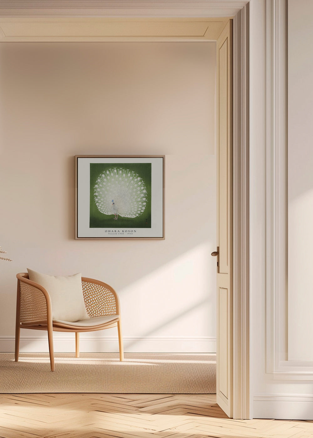 Ohara Koson, Peacock - SQUARE