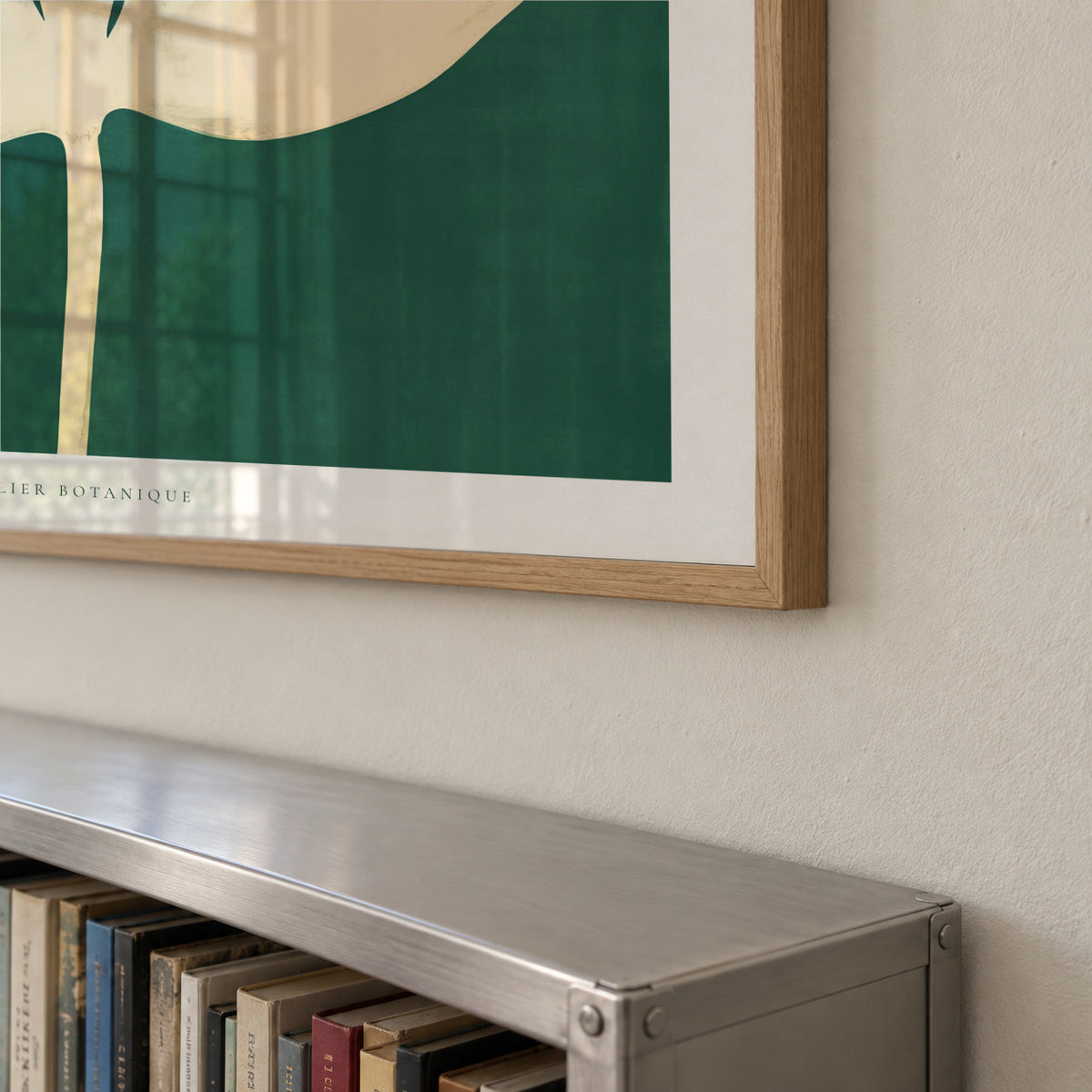 Daisy Flower (Marguerite Fleur) - SQUARE - Framed poster detail