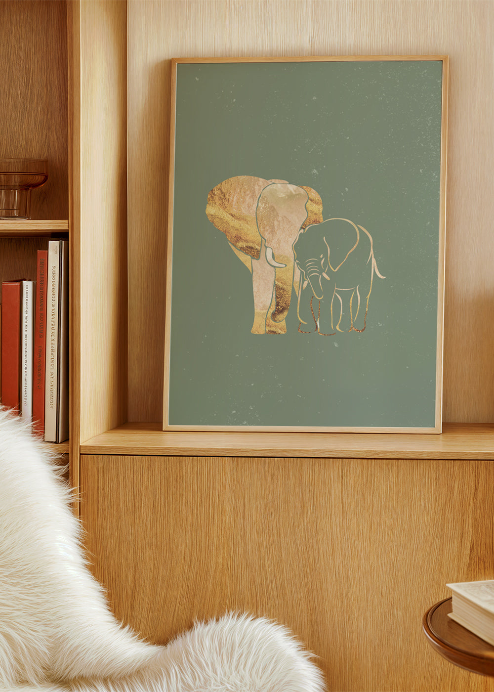 Golden Elephant sage green 2