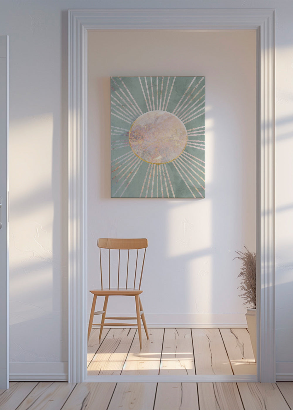 Sage green Boho Sunrise 2