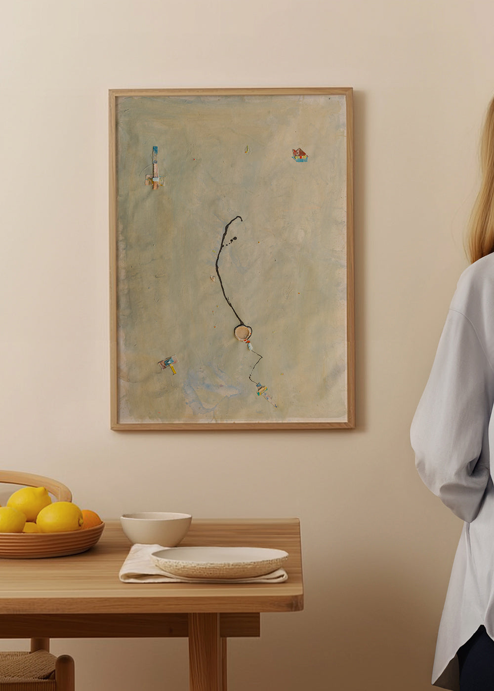 Quadro astratto Born