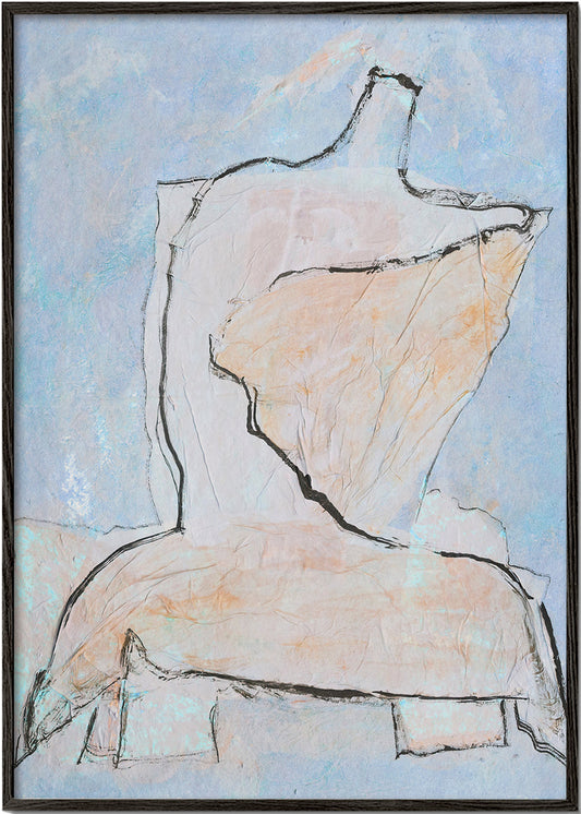 Quadro astratto Busto ii