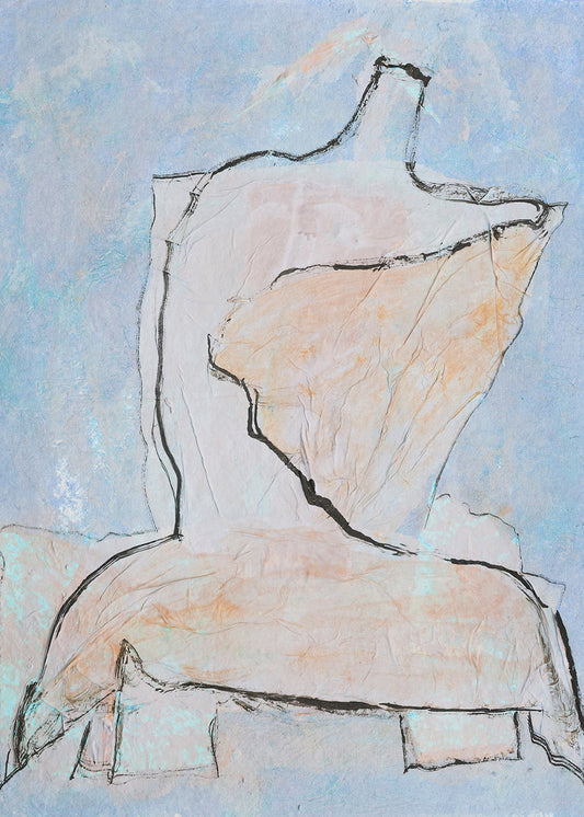 Quadro astratto Busto ii