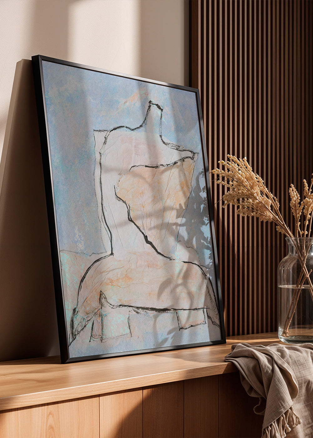 Quadro astratto Busto ii