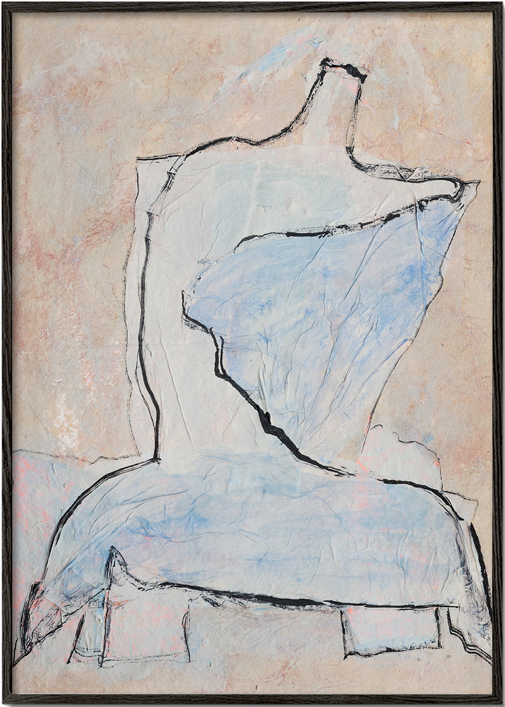 Quadro astratto Busto