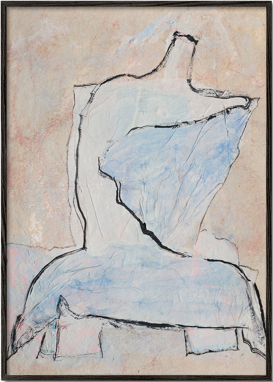 Quadro astratto Busto