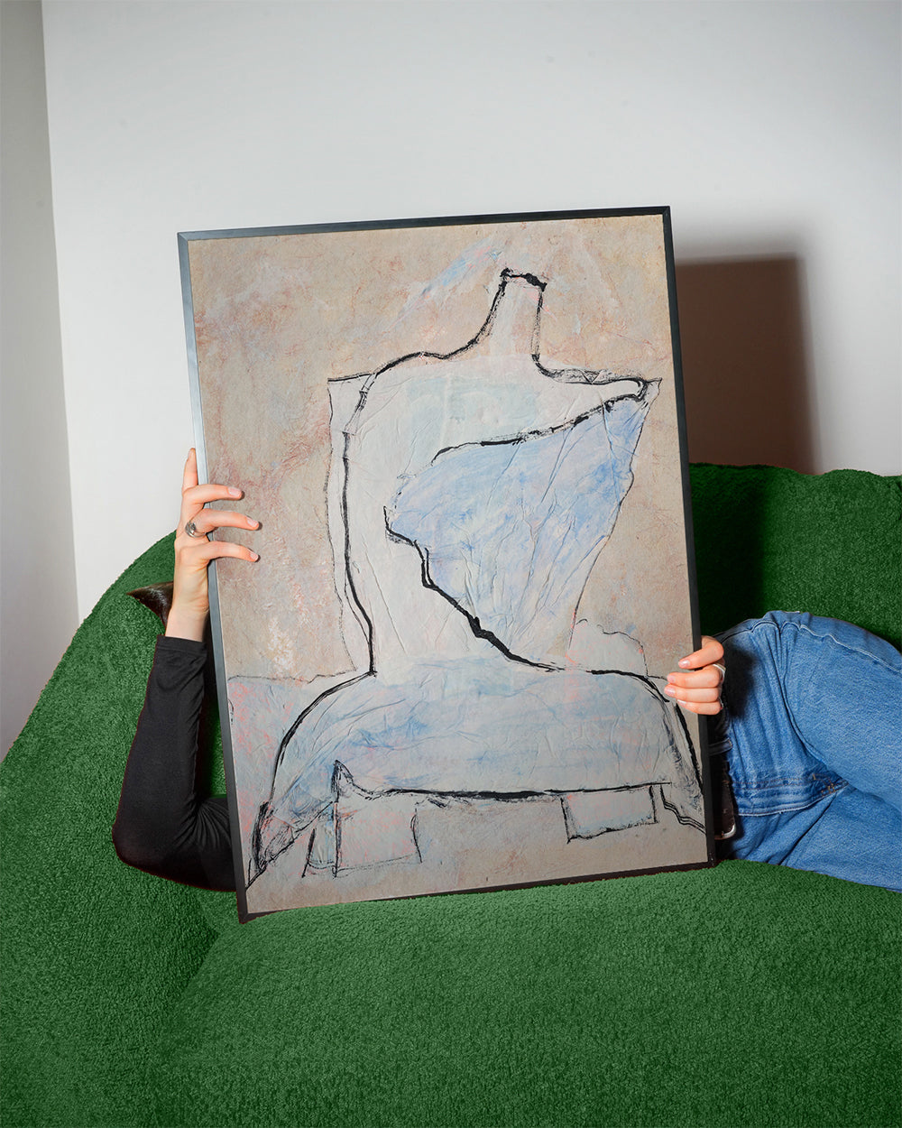 Quadro astratto Busto