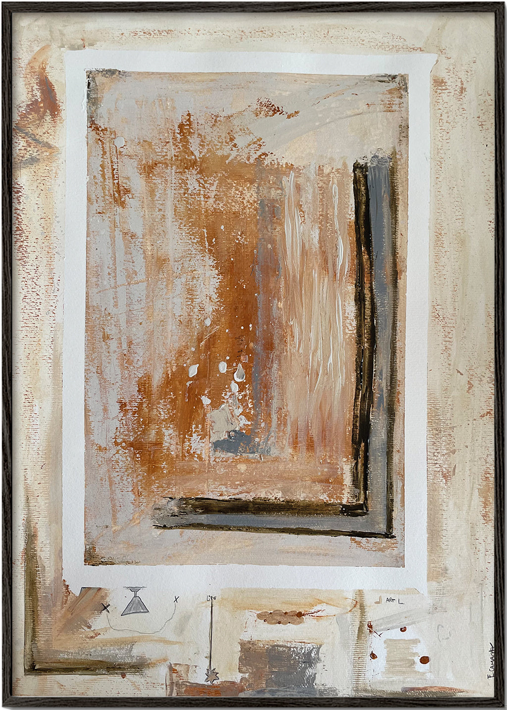 Quadro astratto City4