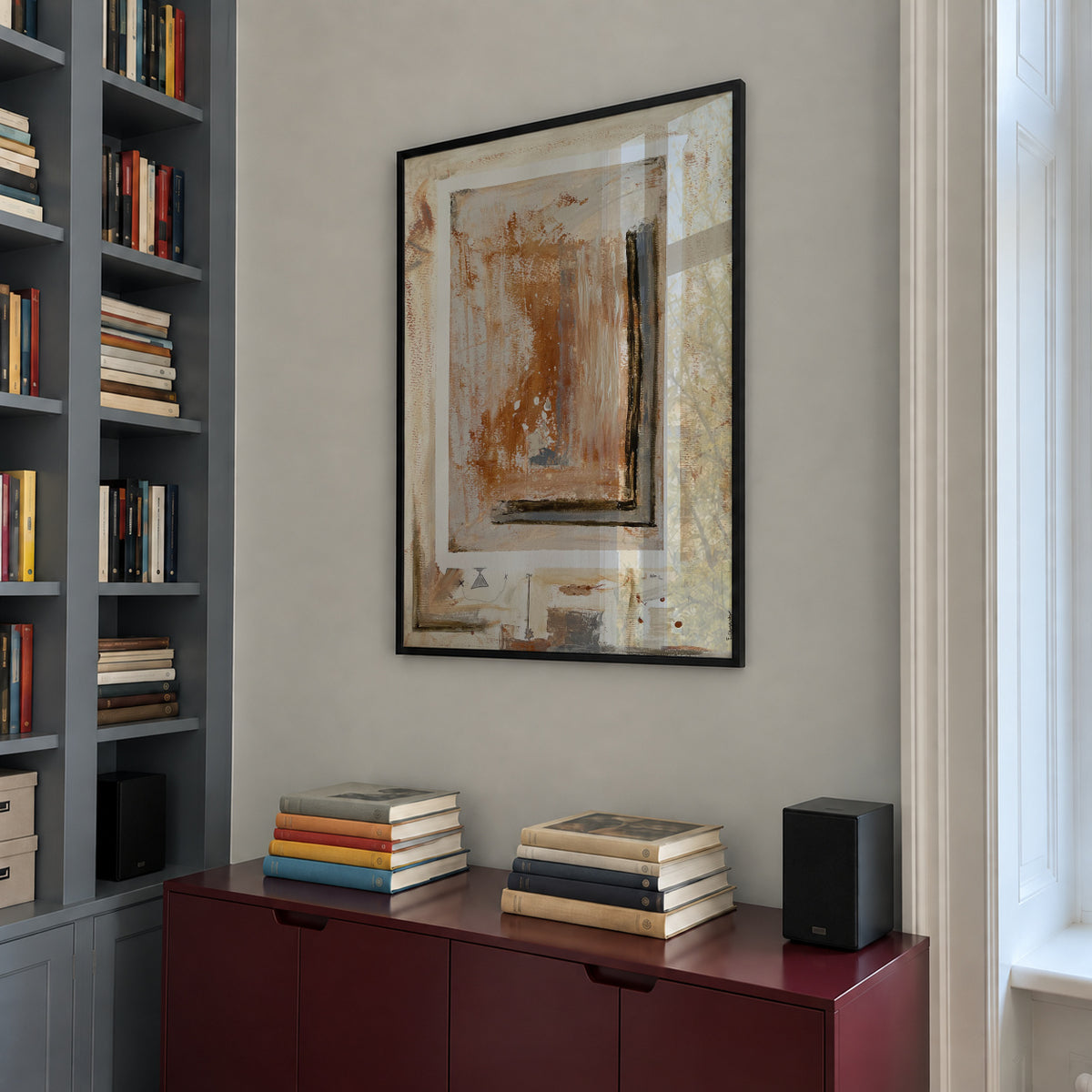 City4 - Framed poster in an interior