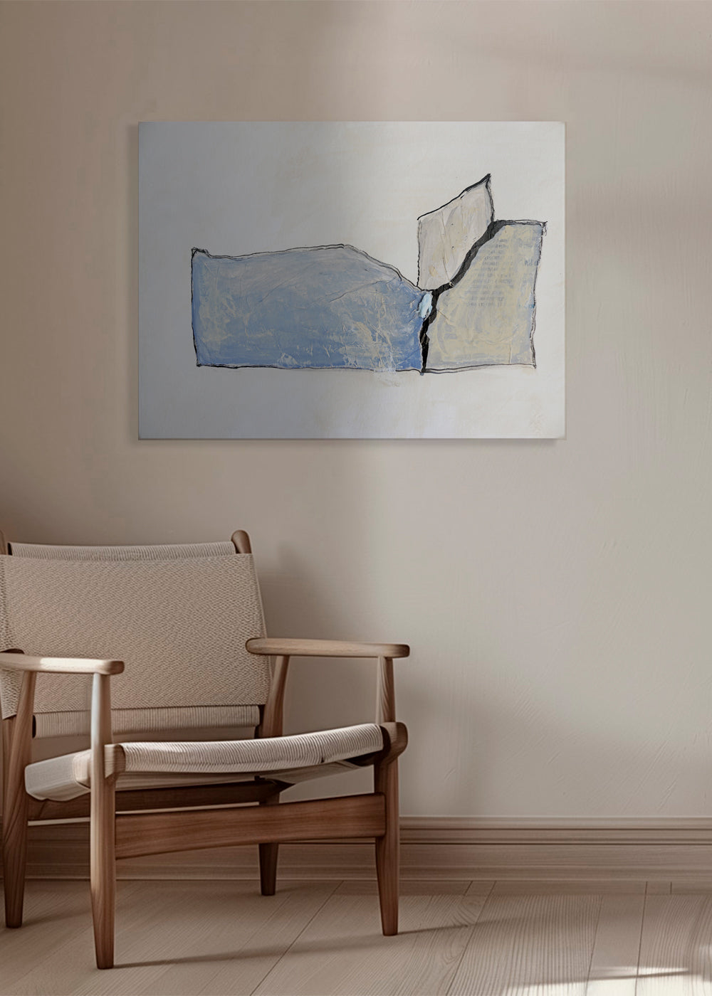 Quadro astratto Entre dos mares