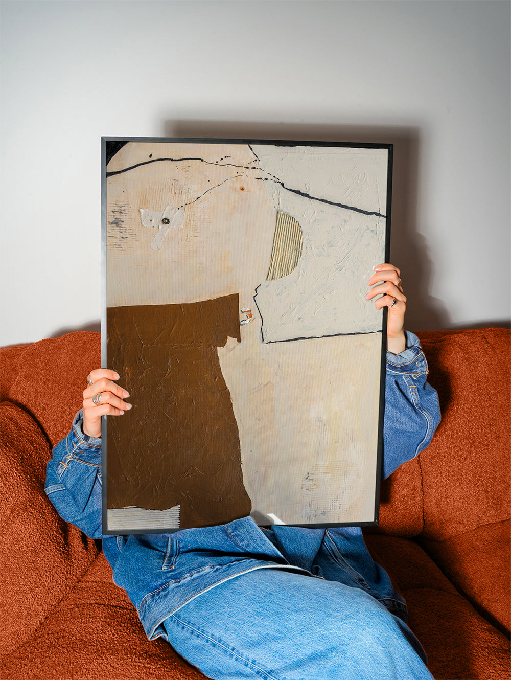 Quadro astratto Land