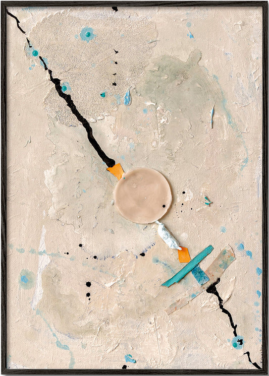 Quadro astratto Linea de Vida I