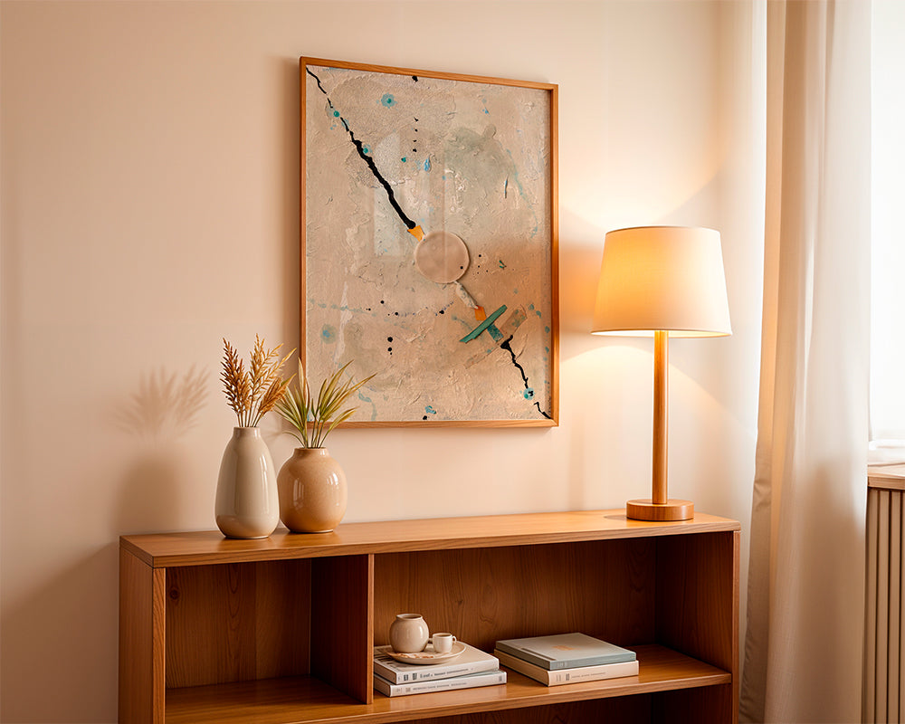 Quadro astratto Linea de Vida I