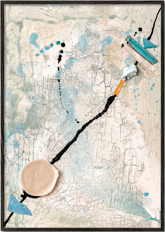 Quadro astratto Linea de Vida III