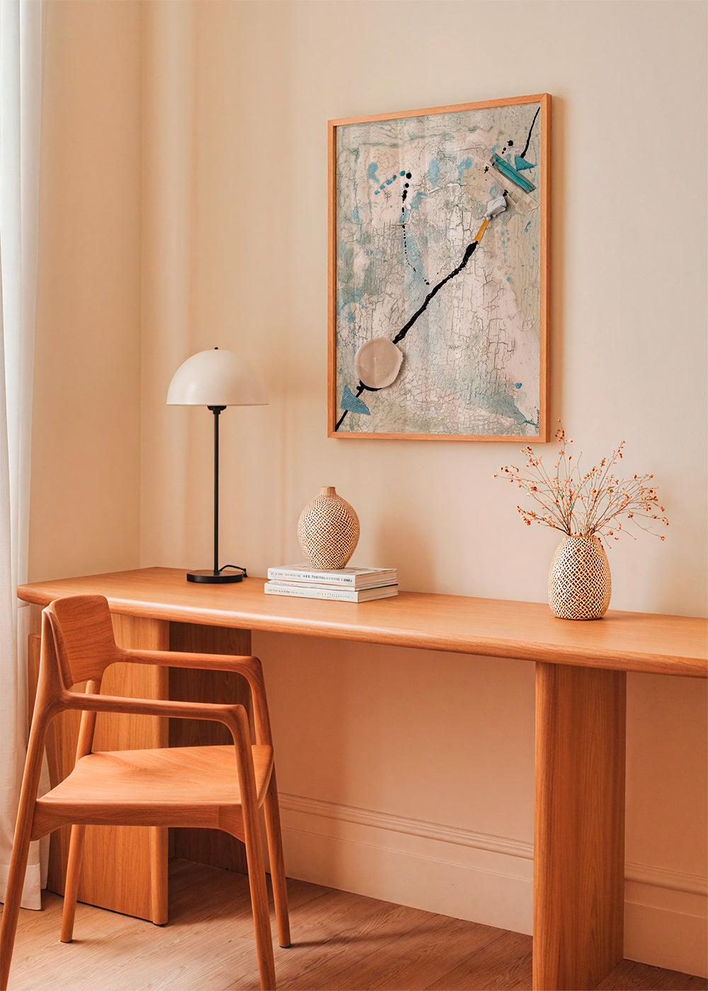 Quadro astratto Linea de Vida III