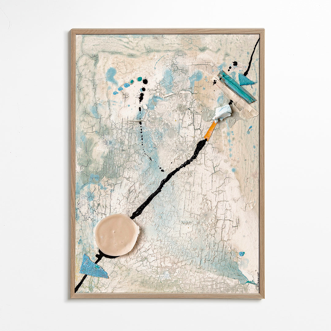 Quadro astratto Linea de Vida III