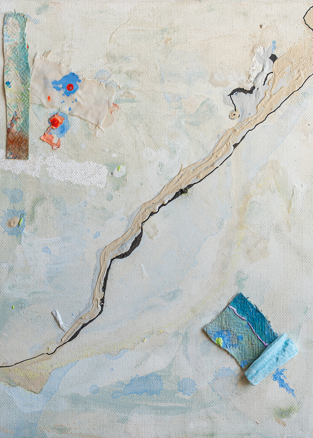 Quadro astratto Mini city ii