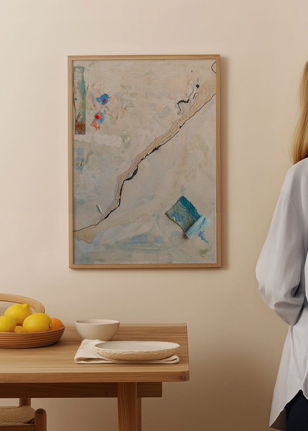 Quadro astratto Mini city ii