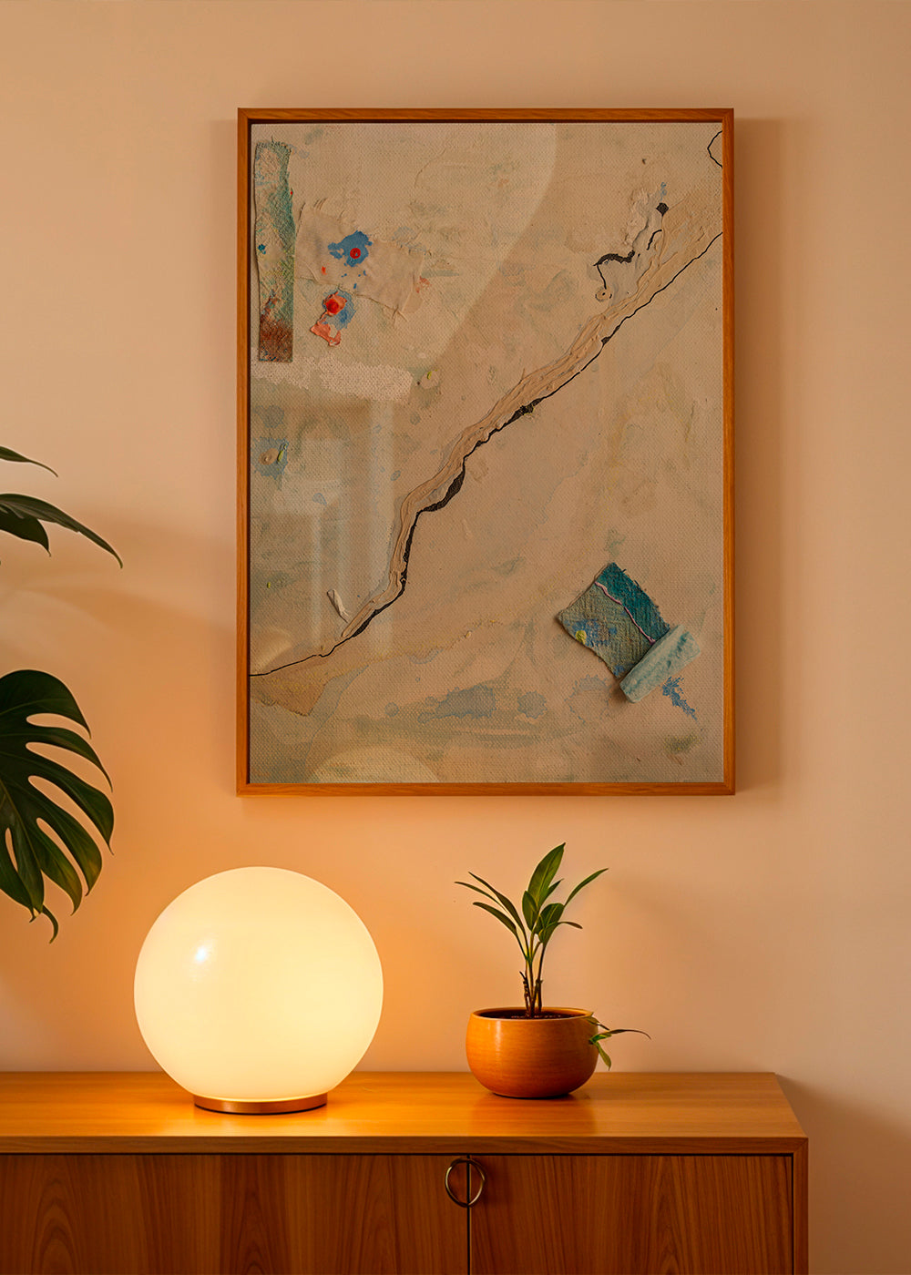 Quadro astratto Mini city ii