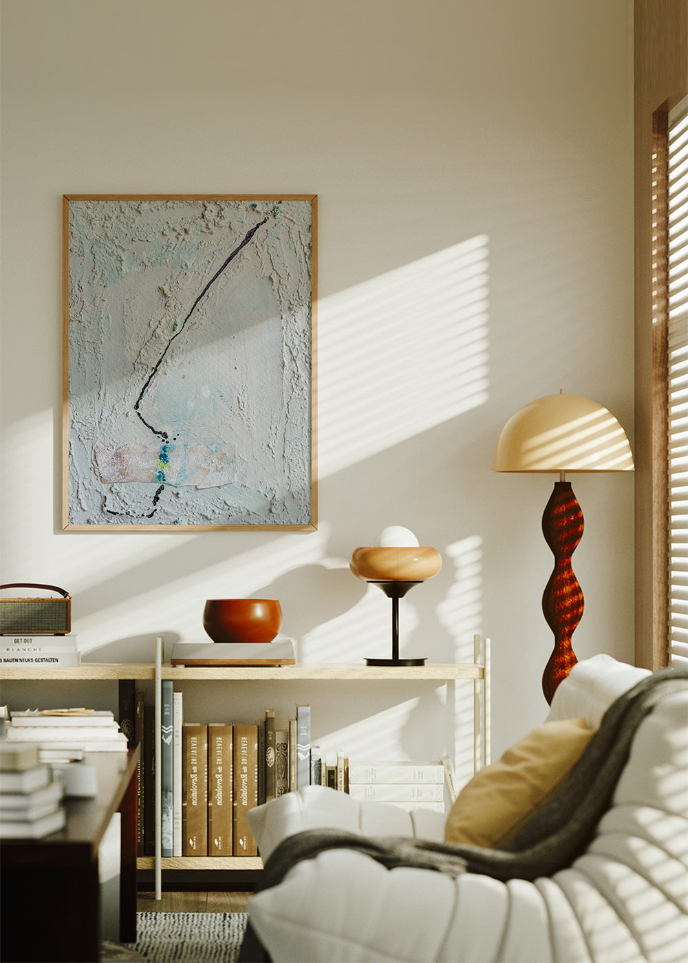 Quadro astratto Seijaku 2