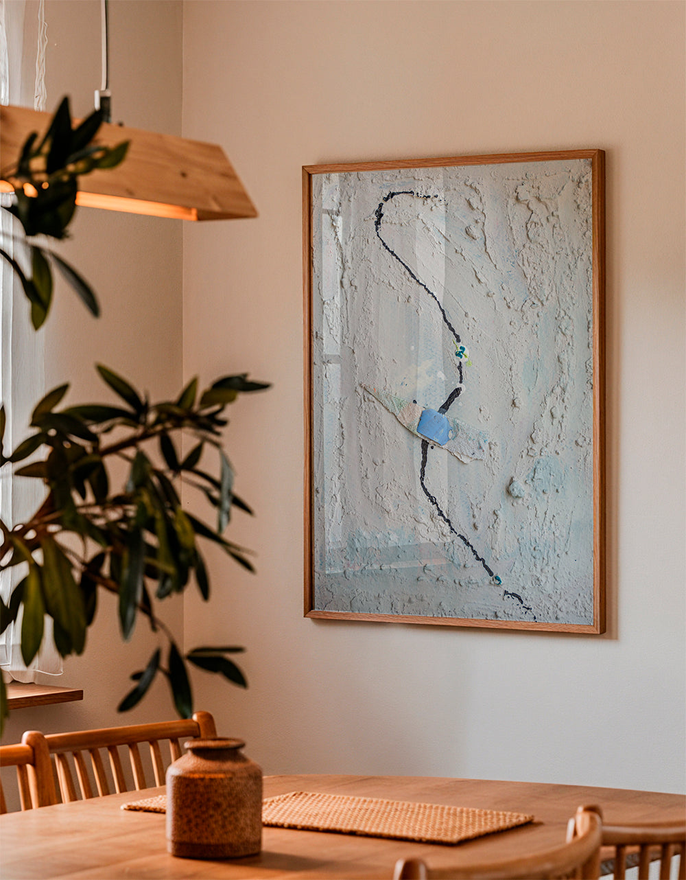 Quadro astratto Seijaku 3