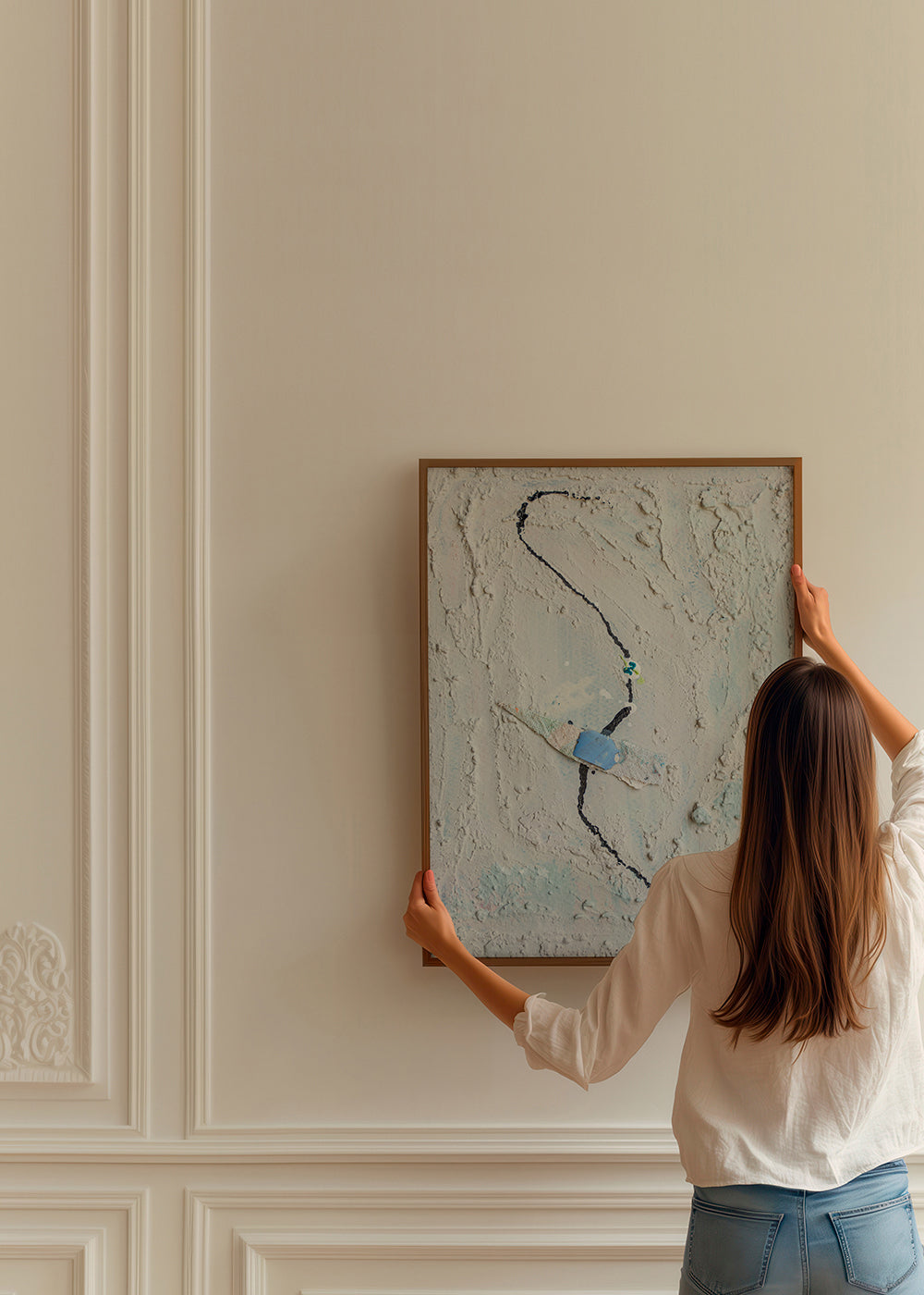 Quadro astratto Seijaku 3