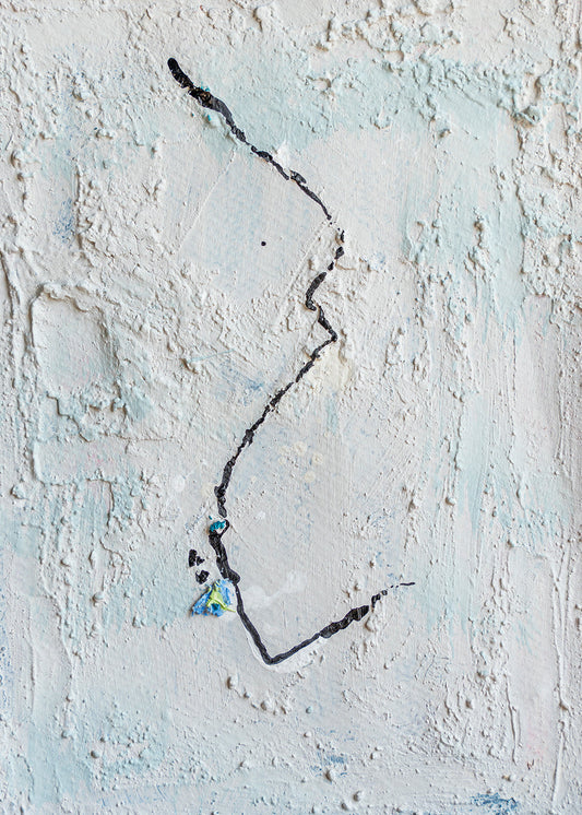 Quadro astratto Seijaku 4